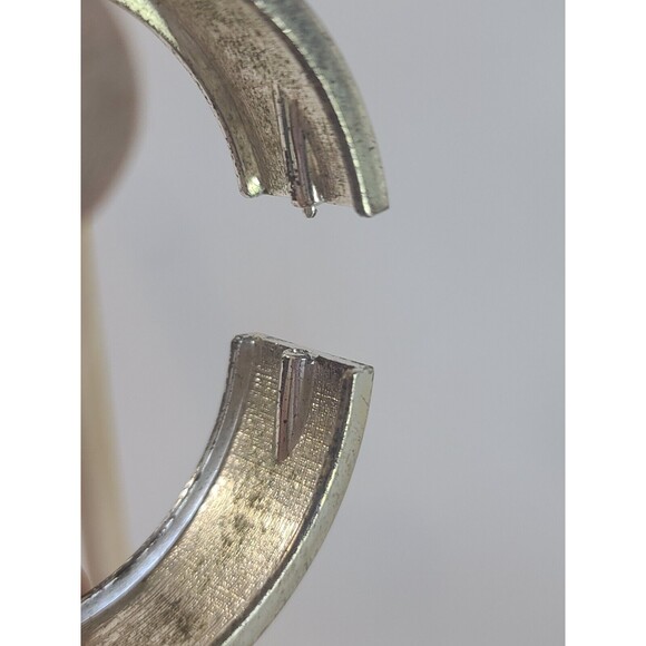 Blue Green Enamel Silver Toned Metal Statement Clamber Cuff Bracelet - Picture 6 of 7